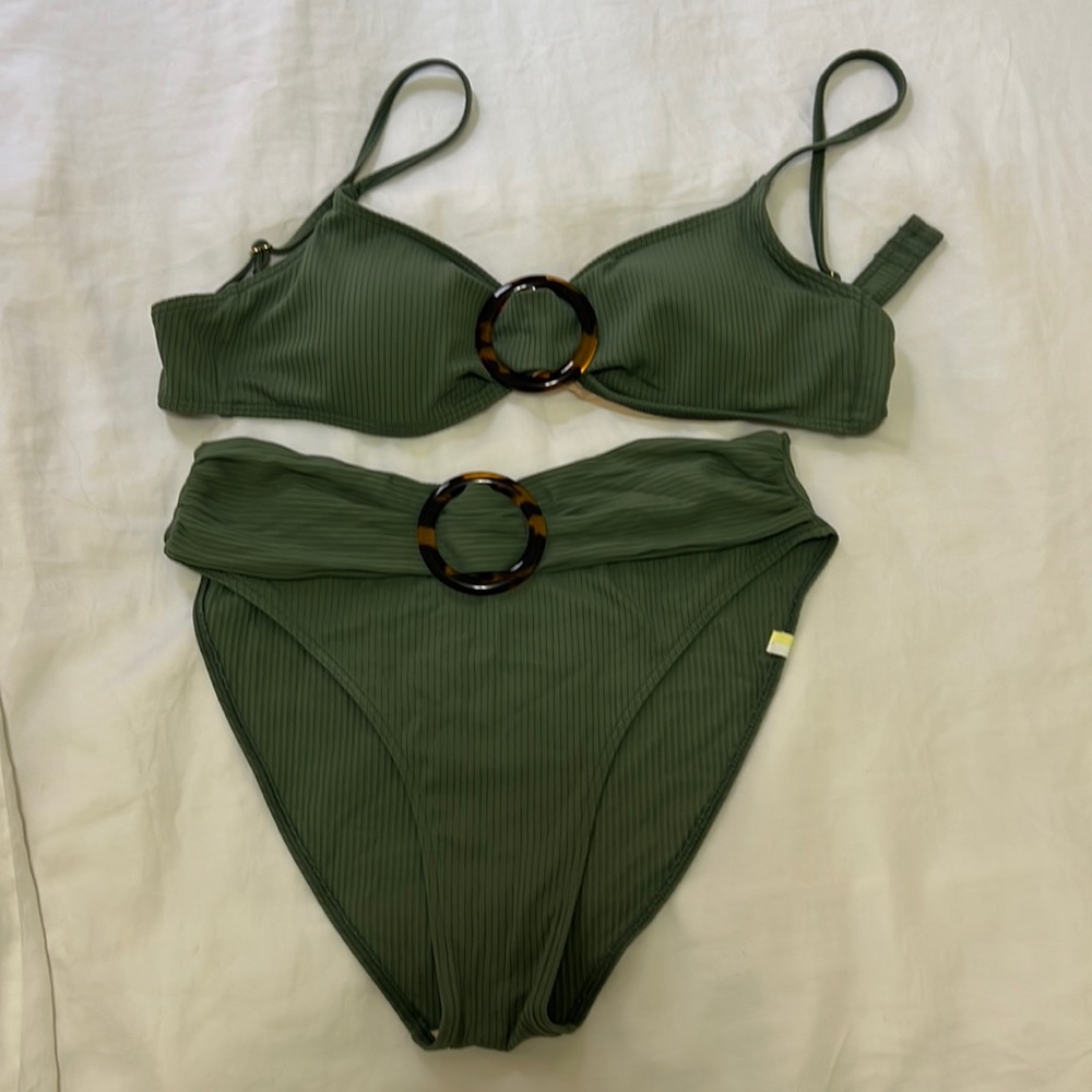 Summersalt Olive Green Bikini Set